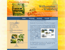Tablet Screenshot of ferienhaus.froehlking.de